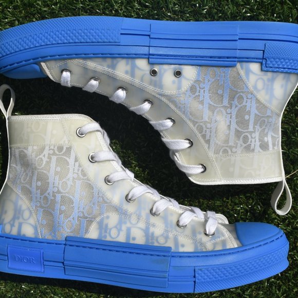 Dior B23 High Top Gradient Blue (Size 9.5) - Picture 2 of 4